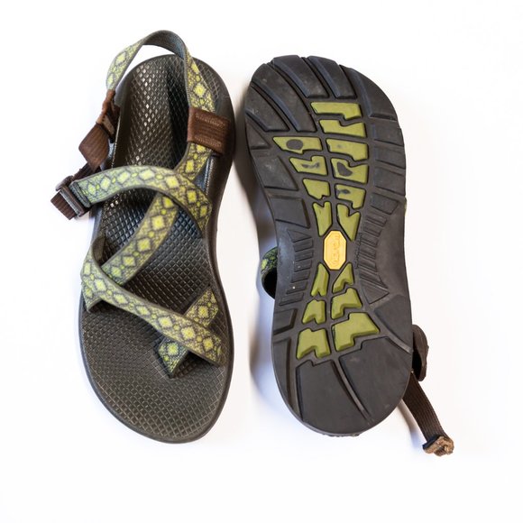 Chacos Z Classic with Green Webbing W10 - Picture 2 of 3